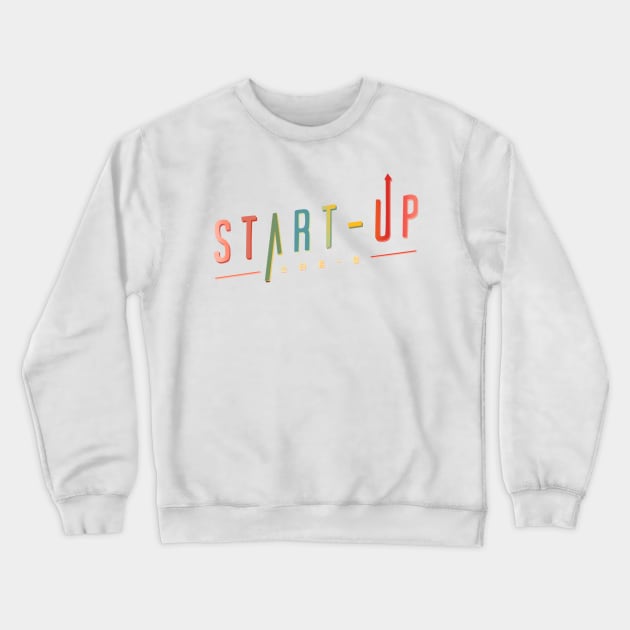 Start-Up Crewneck Sweatshirt by sokileri999